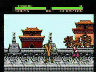 Nintendo nes shop mortal kombat