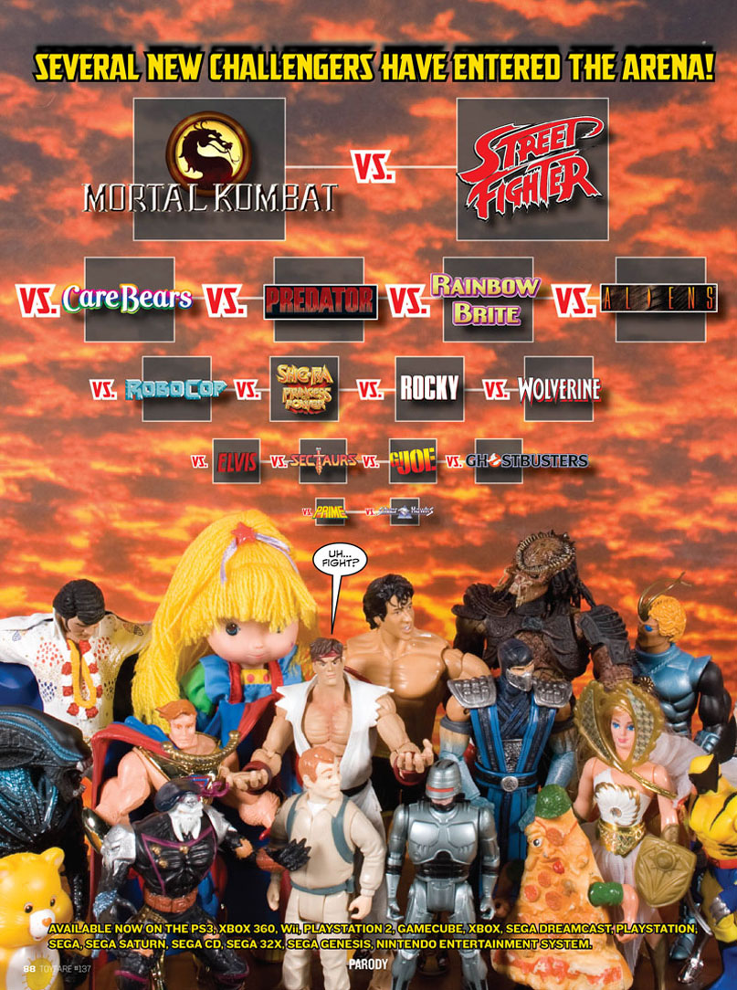 Mortal Kombat vs Street Fighter - Life o