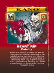 Mortal Kombat  Kano's Heart Rip Fatality 