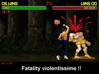 Mortal Kombat vs Street Fighter