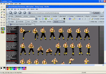Quick Sprite Edit/Animations - Mortal Kombat Online